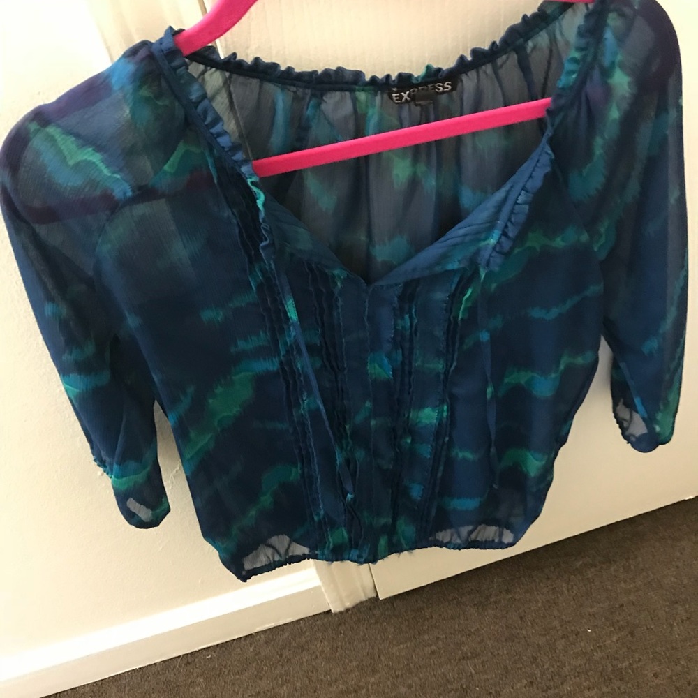 Express 3/4 sleeve shirt